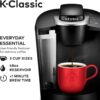 Keurig K-50 K-Classic Coffee Maker K-Cup Pod, Single Serve, Programmable, 6 to 10 oz. Brew Sizes, Black