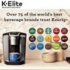 Keurig K-Elite Coffee Maker, Single Serve K-Cup Pod Coffee Brewer, With Iced Coffee Capability, Brushed Slate