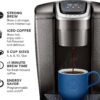 Keurig K-Elite Coffee Maker, Single Serve K-Cup Pod Coffee Brewer, With Iced Coffee Capability, Brushed Slate