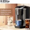 Keurig K-Elite Coffee Maker, Single Serve K-Cup Pod Coffee Brewer, With Iced Coffee Capability, Brushed Slate