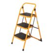 Ktaxon 3-Step Ladder, Lightweight Folding Step Stool, 330 lb. Load Capacity, Iron, for Household, Kitchen, Easy Storage, Non-Slip Safety Tread