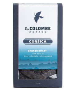 La Colombe Corsica Dark Roast Whole Bean Coffee 12 Ounce 4 Pack - Notes of Baker's Chocolate, Red Wine & Spices - Full-Bodied, Chocolatey, Roasty Coffee Beans