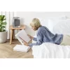 Lasko 1500W Electric Ceramic Space Heater with Adjustable Thermostat, 754200, Silver