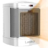 Lasko CD08200 1500W Bathroom Space Heater with ALCI Safety Plug and Timer, White
