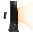 Lasko CT22835 1500W Electric Oscillating Ceramic Tower Space Heater with Remote, CT22835, Black
