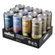 Lavazza Organic Cold Brew Coffee Variety Pack of 12 Count, Balanced, Complex, Smooth, Fruity, Sweet, Creamy, Medium and Dark Roast, 100% Arabica, USDA Organic and Rainforest Alliance Certified