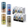 Lavazza Organic Cold Brew Coffee Variety (Pack of 16 Count) Balanced, Complex, Smooth, Fruity, Sweet, Creamy, Medium and Dark Roast, 100% Arabica, USDA Organic and Rainforest Alliance Certified