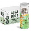 Lemongrass Coconut Herbal Sparkling Water by Aura Bora 12 oz Can (Pack of 12), 0 Calories, 0 Sugar, 0 Sodium, Non-GMO