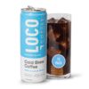 Loco Life Brew Coffee Cold Brew Coffee With Coconut Water 11 Ounce Can Pack of 12, Gluten Free and Dairy Free, No Added Sugar, Low Calorie Iced Coffee