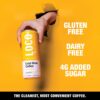 Loco Life Brew Vanilla Honey Cold Brew Coffee With Oat Milk and Coconut Water 11 Ounce Can Pack of 12, Gluten Free and Dairy Free, Low Sugar, Low Calorie Iced Coffee