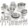 Mainstays ECB52SE Stainless Steel Cookware and Kitchen Combo Set