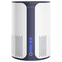 Miko MA-01CW Home Air Purifier with Multiple Speeds Timer True HEPA Filter to Safely Remove Dust, Pollen, Allergens, Odor - 400 Sqft Coverage
