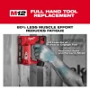 Milwaukee 2447-20-48-11-2420 M12 12-Volt Lithium-Ion Cordless 3/8 in. Crown Stapler with M12 2.0Ah Battery