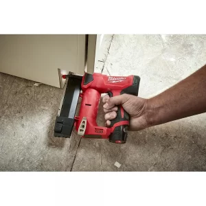 Milwaukee 2540-20-48-11-2411 M12 12-Volt 23-Gauge Lithium-Ion Cordless Pin Nailer with Two M12 12-Volt 1.5 Ah Lithium-Ion Compact Battery Packs