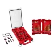 Milwaukee 48-32-4082-48-89-4631 SHOCKWAVE Impact Duty Alloy Steel Screw Driver Bit Set with PACKOUT Case with Titanium Drill Bit Set (123-Piece)