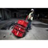 Milwaukee PACKOUT 20 in. 2-Wheel Utility Cart with Large Tool Box and Crate (3-Piece) (48-22-8415-48-22-8425-48-22-8440)