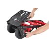 Milwaukee PACKOUT 20 in. 2-Wheel Utility Cart with Large Tool Box and Crate (3-Piece) (48-22-8415-48-22-8425-48-22-8440)