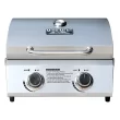 Monument 13742 Grills 2-Burner Portable Tabletop Propane Gas Grill in Stainless