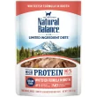 NATURAL BALANCE L.I.D. Limited Ingredient Diets High Protein Whitefish in Broth Pouch Wet Cat Food 2.5-oz case of 24