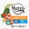 NUTRO NATURAL CHOICE Large Breed Puppy Dry Dog Food Chicken & Brown Rice Recipe 30 lb. bags