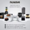 NUWAVE Pro Chef Induction Cooktop, NSF-Certified Commercial-Grade, Portable, Large 8” Heating Coil, Temp Settings from 100°F to 575°F, Perfect for Commercial & Professional Settings