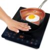NUWAVE Pro Chef Induction Cooktop, NSF-Certified Commercial-Grade, Portable, Large 8” Heating Coil, Temp Settings from 100°F to 575°F, Perfect for Commercial & Professional Settings