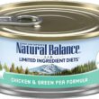 Natural Balance L.I.D. Limited Ingredient Diets Chicken & Green Pea Formula Grain-Free Canned Cat Food 5.5-oz case of 24