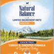 Natural Balance L.I.D. Limited Ingredient Diets Indoor Grain-Free Turkey & Chickpea Formula 10 Pound (Pack of 1)