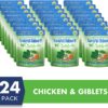 Natural Balance Platefulls Chicken & Giblets Formula in Gravy Grain-Free Cat Food Pouches 3-oz pouch case of 24