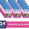 Natural Balance Platefulls Chicken & Salmon Formula in Gravy Grain-Free Cat Food Pouches 3-oz pouch case of 24