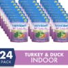 Natural Balance Platefulls Indoor Formula Turkey & Duck Formula in Gravy Grain-Free Cat Food Pouches 3-oz pouch case of 24