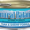 Natural Balance Ultra Premium Tuna with Shrimp Formula Canned Cat Food 5.5-oz case of 24
