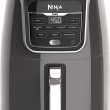 Ninja AF161 Max XL Air Fryer that Cooks, Crisps, Roasts, Bakes, Reheats and Dehydrates, with 5.5 Quart Capacity, and a High Gloss Finish, Grey