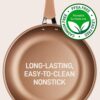 NutriChef 14-Piece Nonstick Cookware PTFE/PFOA/PFOS-Free Heat Resistant Lacquer Kitchen Ware Set w/Saucepan, Frying Pans, Cooking, Dutch Oven Pot, Lids, Utensil NCCW14S, AGold NutriChef 14-Piece Nonstick Cookware PTFE/PFOA/PFOS-Free Heat Resistant Lacquer Kitchen Ware Set w/Saucepan, Frying Pans, Cooking, Dutch Oven Pot, Lids, Utensil NCCW14S, AGold