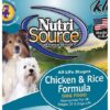 NutriSource Adult Chicken & Rice Canned Dog Food 13oz x 12 cans