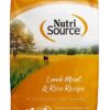 NutriSource Adult Dog Food Made with Lamb Meal and Rice with Wholesome Grains 30LB Dry Dog Food