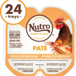 Nutro Perfect Portions Grain-Free Chicken & Shrimp Paté Recipe Cat Food Trays 2.6-oz case of 24 twin-packs