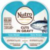 Nutro Perfect Portions Grain-Free Cuts in Gravy Tuna Recipe Cat Food Trays 2.65-oz case of 24 twin-packs
