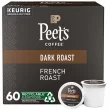 Peet’s Coffee Dark Roast French Roast K-Cup Pod 60-count