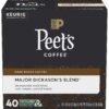 Peet's Coffee Major Dickason Blend Single Cup Coffee for Keurig K-Cup Brewers 40 count