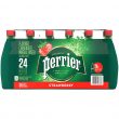 Perrier Strawberry Flavored Sparkling Water 16.9 FL OZ Plastic Water Bottles (24 Count) 405.6 fl oz.