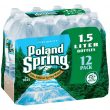 Poland Spring 100% Natural Spring Water (1.5 L bottles 12 pk.)