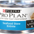 Purina Pro Plan Adult Seafood Stew Entree in Sauce Canned Cat Food 3-oz case of 24