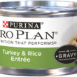 Purina Pro Plan Adult Turkey & Rice Entree in Gravy Canned Cat Food 3-oz case of 24