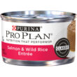 Purina Pro Plan Complete Essentials Adult Salmon & Wild Rice Entree Classic Canned Cat Food 3-oz case of 24