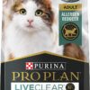 Purina Pro Plan LiveClear with Probiotics Allergen Reducing Weight Management Adult Dry Cat Food 12.5 lb. Bag