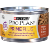 Purina Pro Plan Prime Plus Adult 7+ Chicken & Beef Entree Classic Canned Cat Food 3-oz case of 24