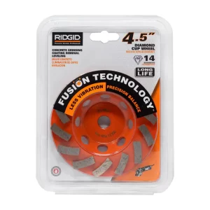 RIDGID HD-TAW45P1 4.5 in. Turbo Cup Wheel