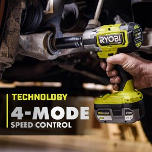 RYOBI P262 ONE+ HP 18V Brushless Cordless 4-Mode 1/2 in. Impact Wrench (Tool Only)
