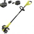 RYOBI P2750VNM ONE+ 18V 8 in. Cordless Cultivator with 4.0 Ah Battery and Charger